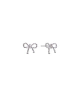 [925 silver] Deux.silver.186 / ruban earring (silver)