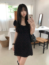 Dear Flower Mini Dress (2 colors)
