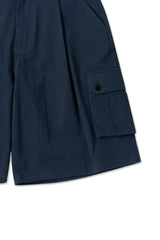 Grain bermuda pants_navy
