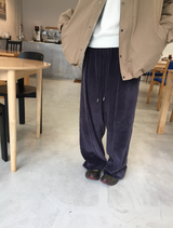 ルニーベルベットバンディングトレーニングパンツ（2c）