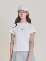 ココ Tシャツ (Ivory)