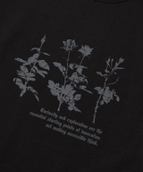 Roses Short Sleeve _ Black