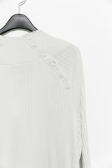 oblique button hood top(3colors)