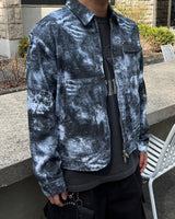 AO Deep-Washed Trucker Jacket