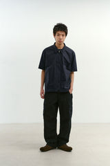 ミックスファブリックm65パンツ (Washed Navy)