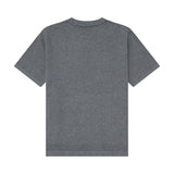 DVRK PRIVÉ HEART LOGO BOXY KNITTED T-SHIRT - GREY