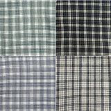 Crop Check Long Sleeve Shirt Mint