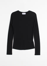 テンセル長袖Tシャツ