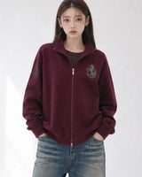 (UNISEX) 46 Horse Jersey Zip-up