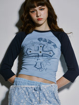 CROSS RAGLAN T