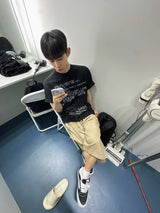 サッドピグメントショートスリーブTシャツ 3C