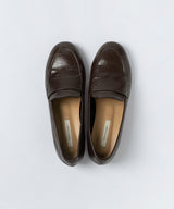 Glossy loafer_brown