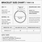 スターリットクロスブレスレット