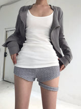 WRINKLE TEXTURE SHORTS