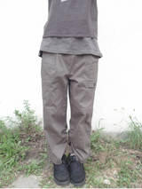 crop shirring pants