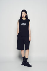 25SS UNIVERSE GRADATION WOMAN SLEEVELESS BLACK