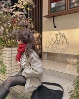 Wool buckle jumper