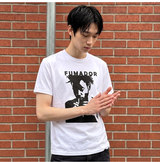 エッセンシャルスタンダードポマドアショートスリーブTシャツ ホワイト