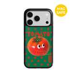 【MADE】トマト コンプレックス グリーン アイフォン ケース[Glossy Glass/Magsafe]