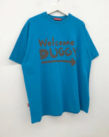【即日発送】YWD ウェルカムTシャツ_ブルー (1color)