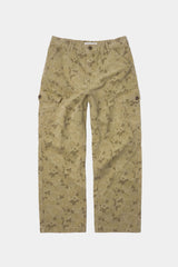 Overlap Pocket Camo Pants (Washed Beige)
