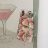 [SET] Pale Strawberry Case (hard)_MagSafe + Pale Strawberry Tok_MagSafe