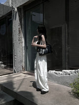 cut-line volume-up wide pants