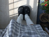 frill leg warmer