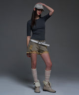 [3PACK] THREE QUARTER BASIC T-SHIRT_F24QB276