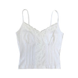 Vintage lace sleeveless