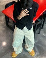 Deep Dyeing Incision Pants