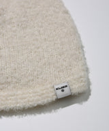Boucle Blend Knit Beanie Ivory