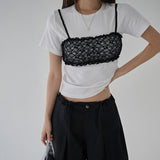 [Beroki] Round Stretch Short-Sleeve T-Shirt - 7 Colors