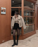 Fur Crop Jacket