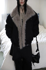And Wish Fur Knit Top