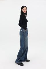 CLASSIC CURVED FIT DENIM_BLUE code 26006