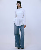 Flare Edge Top (WHITE)