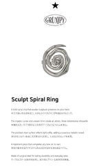 Sculpt Spiral Ring