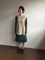 エスニックボタンアップブラウス(2color)
