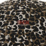 8287 Logo Leopard Newsboy Cap (Brown)