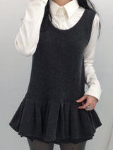 a flared winter dress