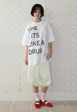 ボーイフィット ヒット グラフィック Tシャツ