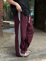 Side button track pants(3color)