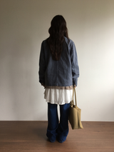 Trucker Washed Jacket (2color)
