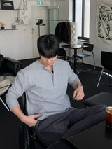 Mock wide slacks