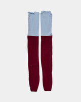 Two-color Knee Socks