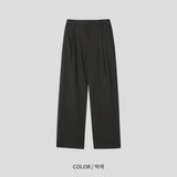 LMN Linen One Tuck Bendable Wide Pants (5 colors)