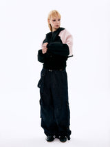  Padded Wool Jacket_Black