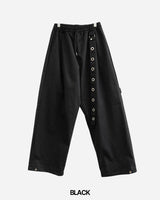 アイレットスナップカーブパンツ