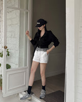 Work cotton banding shorts